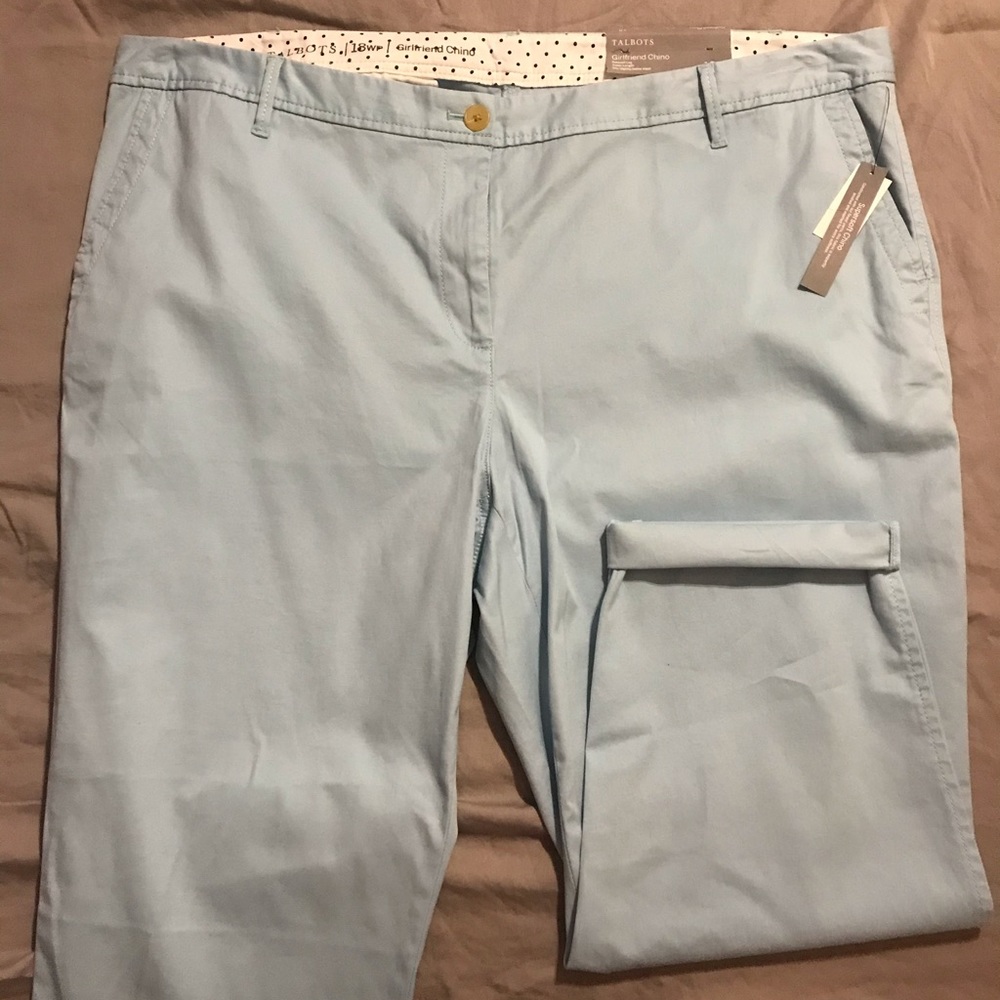 Talbots Girlfriend Chino Ankle Length Pant